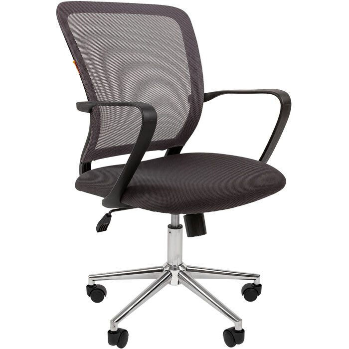 

Кресло Chairman 698 TW-04 серый хром new