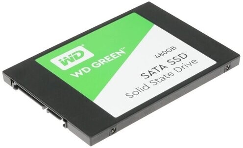 

SSD накопитель Western Digital 480Gb Green (WDS480G3G0A)