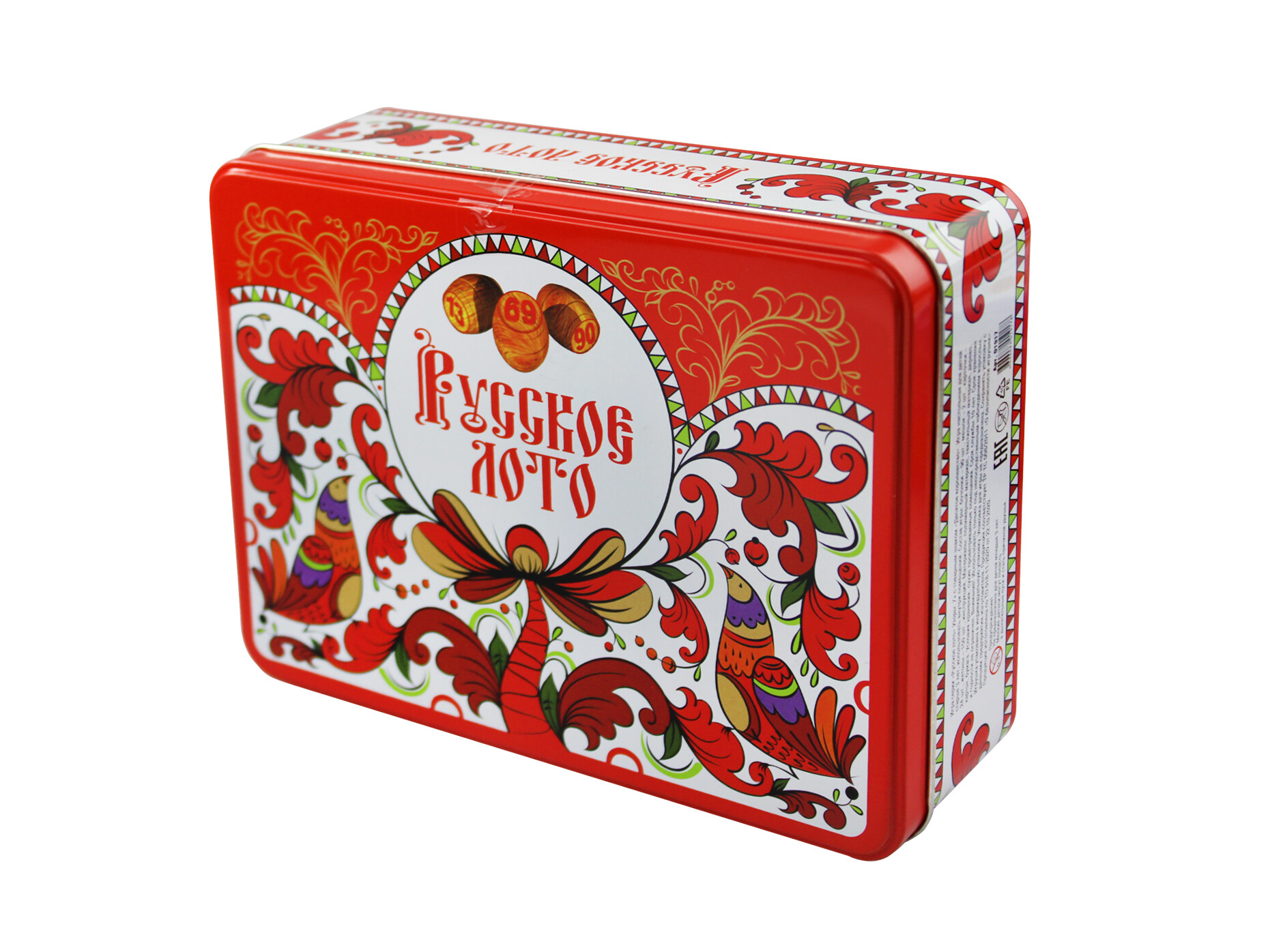 

Настольная игра Десятое королевство Лото Русское Узоры (жестяная коробка) (01917)