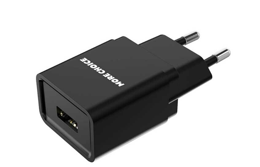 

Сетевое зарядное устройство More choice NC33 Black (4627151191607)