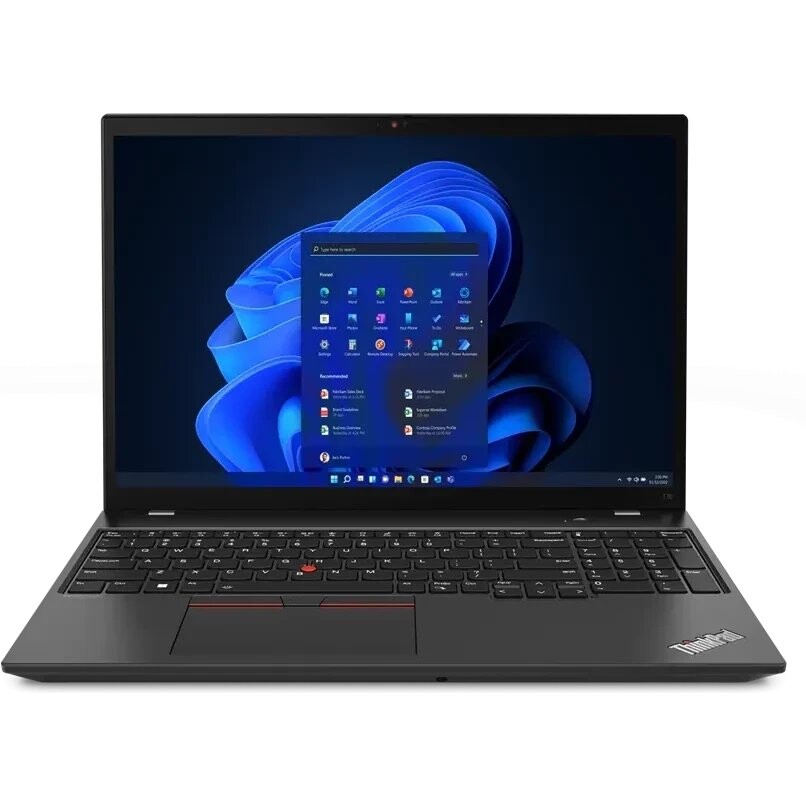 

Ноутбук Lenovo ThinkPad T16 G1 noOS black (21BV00E5RT)