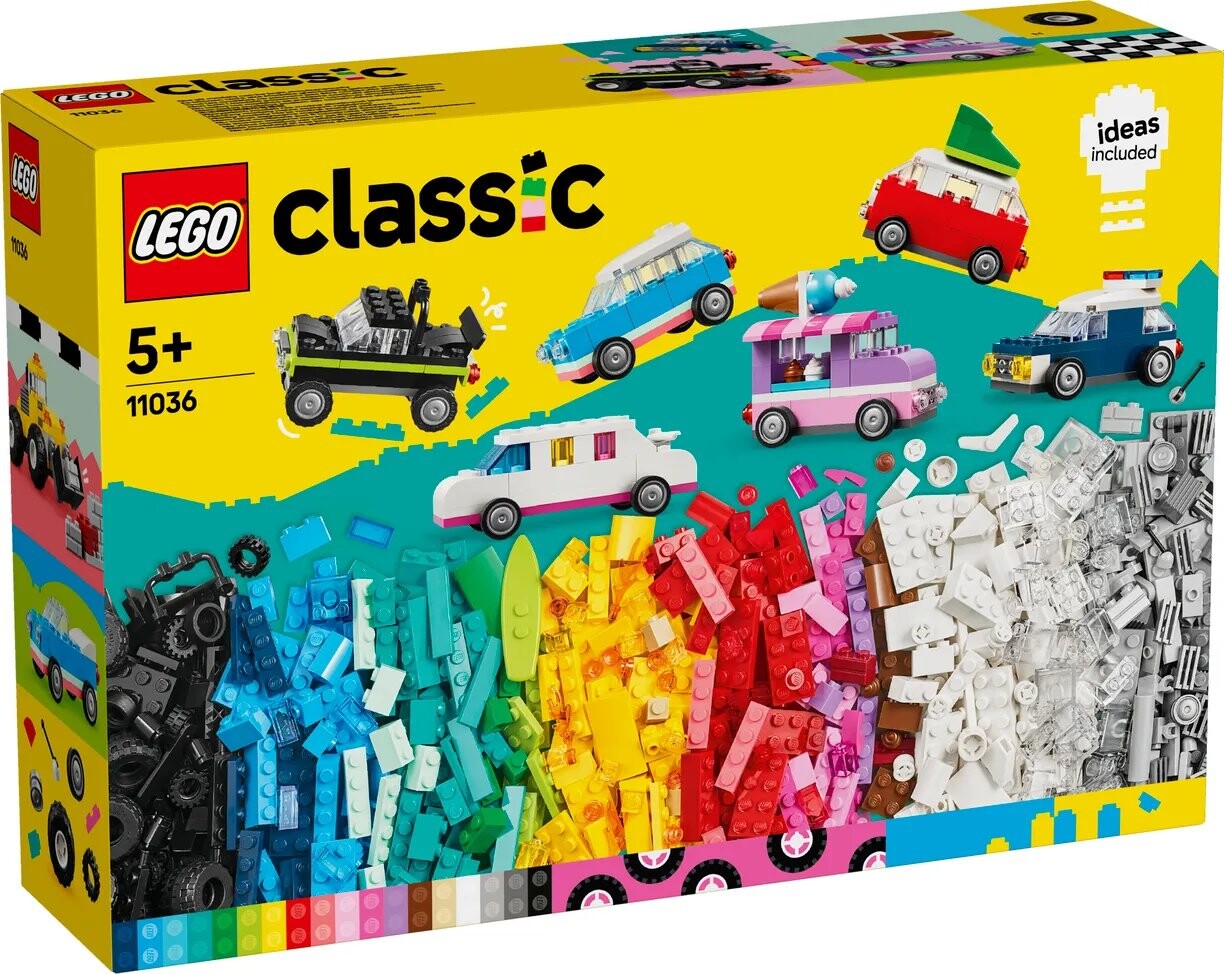 

Конструктор Lego Classic Креативные автомобили (11036)