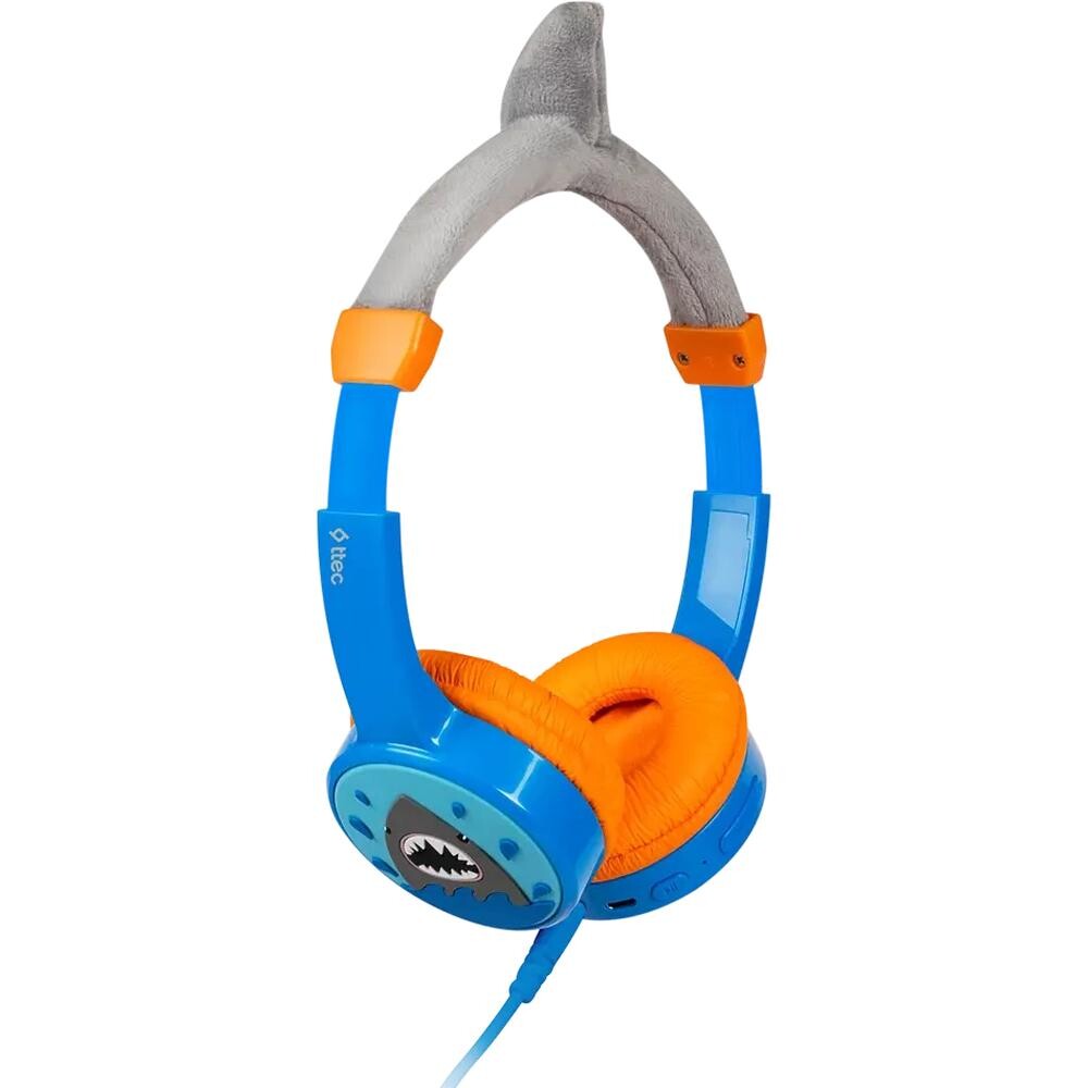 

Наушники TTEC SoundBuddy 2 Kids On-Ear акула/синий (2KM148SK)