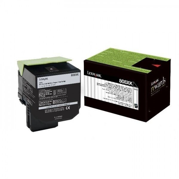 

Картридж Lexmark 80C8HK0 чёрный