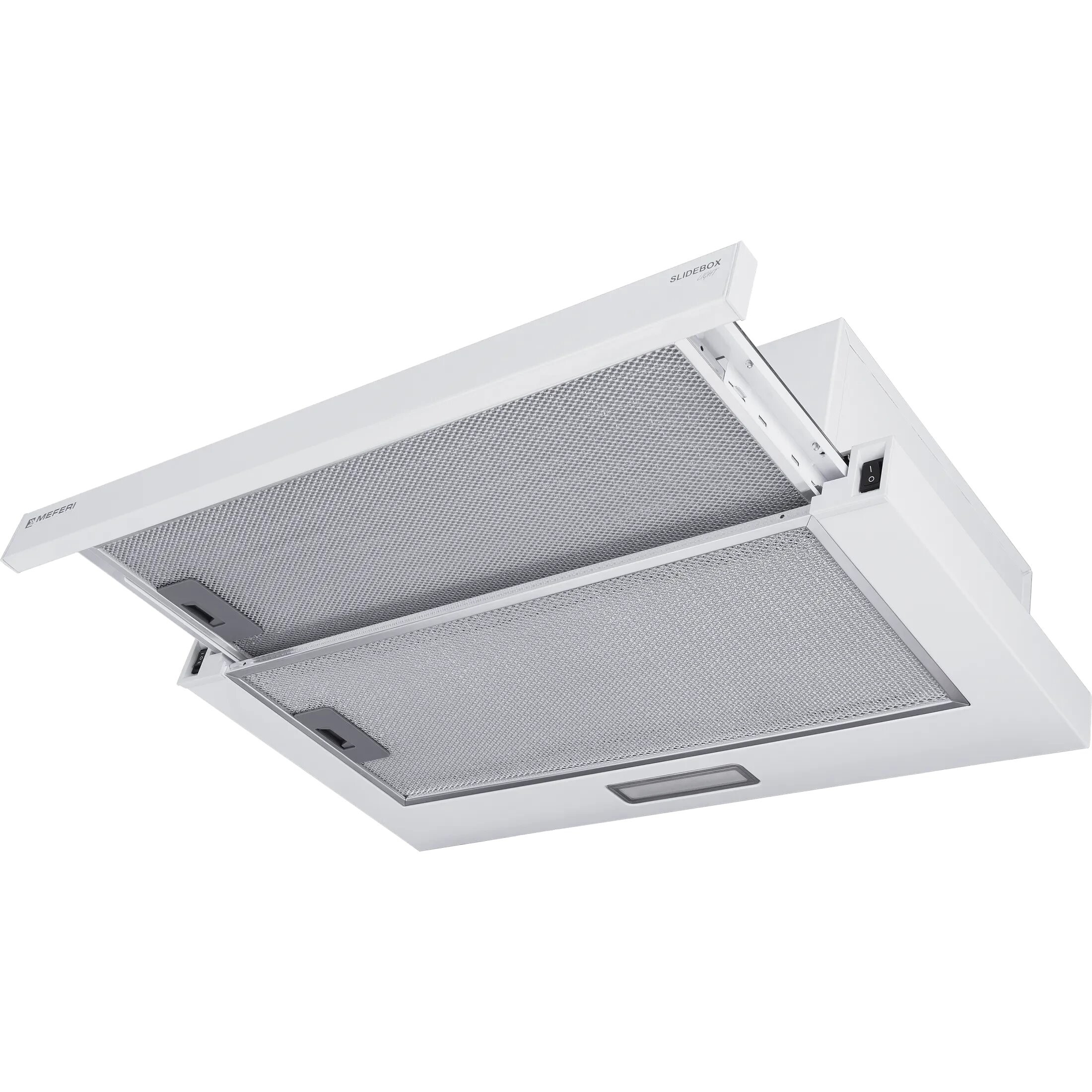 

Встраиваемая вытяжка Meferi SLIDEBOX60WH LIGHT