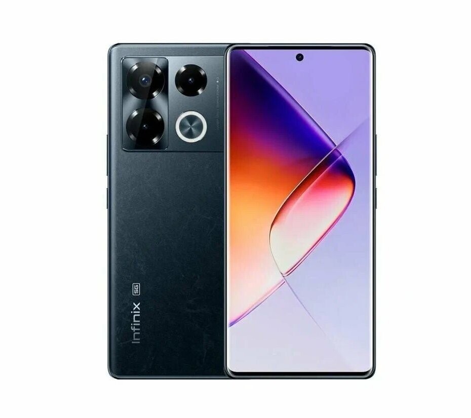 

Телефон Infinix Note 40 Pro+ 5G 12/256Gb Black