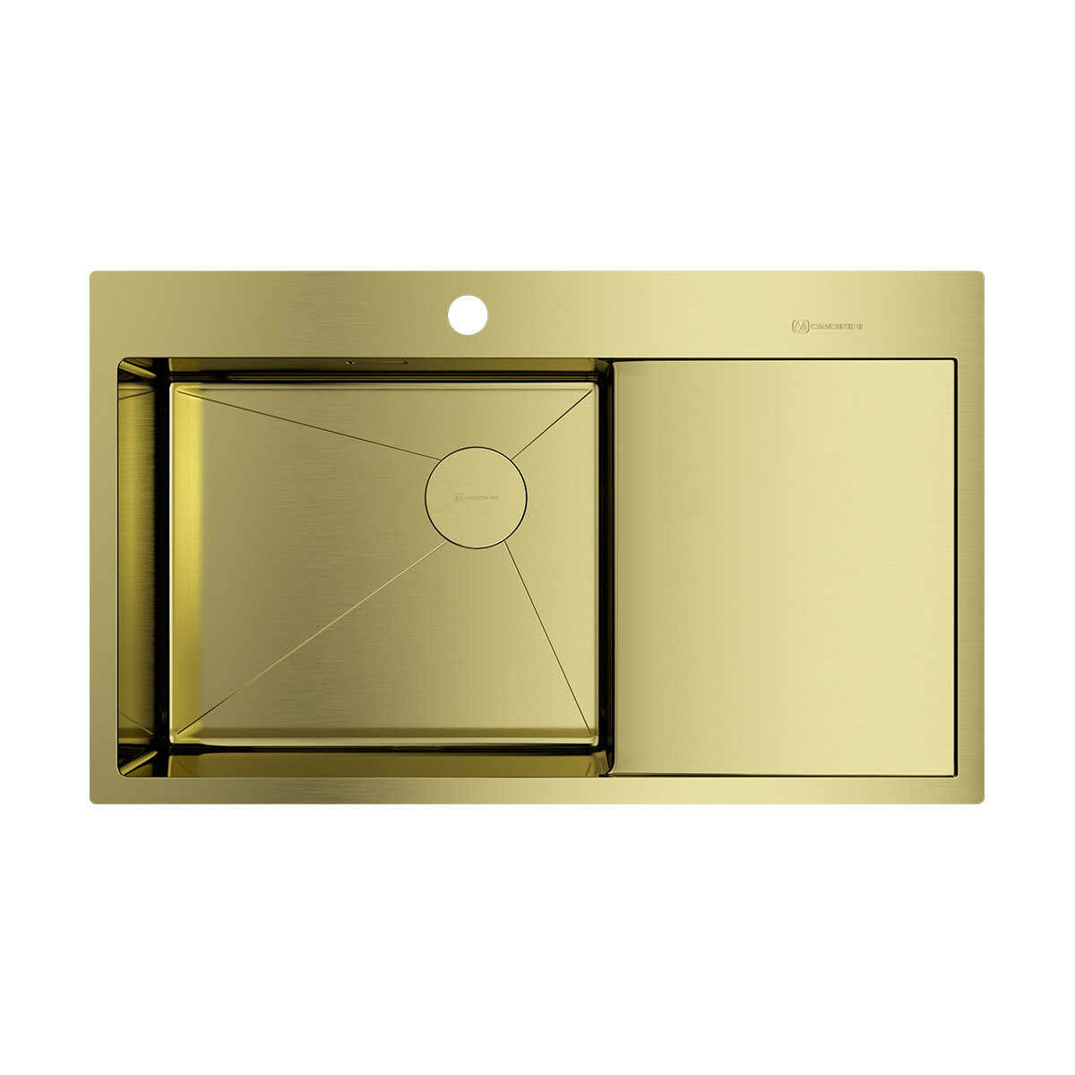 

Кухонная мойка Omoikiri Akisame 86-LG-L Side