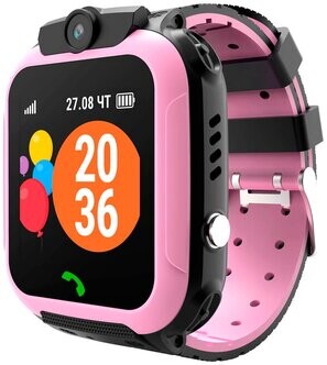 

Детские смарт-часы Geozon Kids LITE PLUS розовый (G-W18PNK)