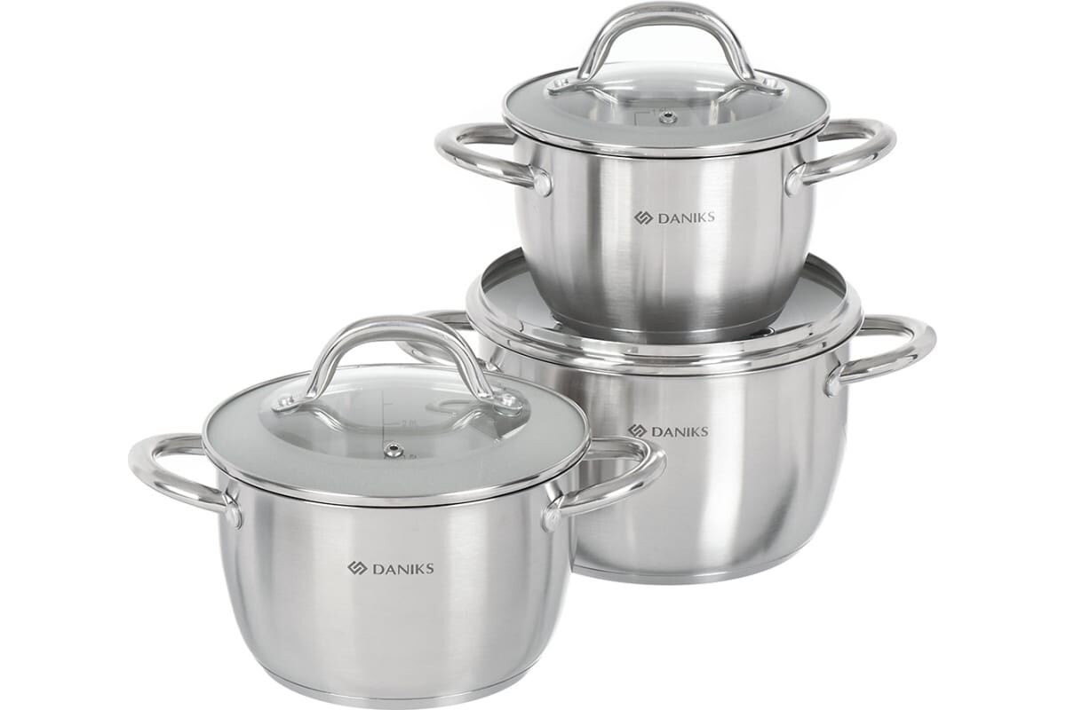 

Набор посуды Daniks GS-01205-6 (397616)