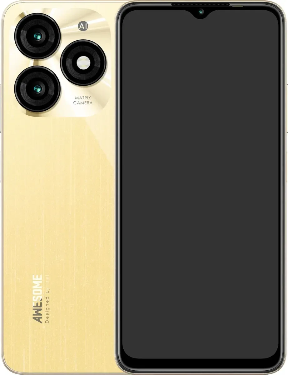 

Телефон Itel A70 3/128Gb Gold (10047551)