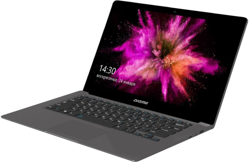 

Ноутбук Digma EVE 14 C414 Win 10 Home grey (ES4060EW)