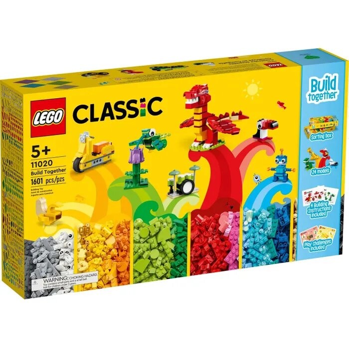 

Конструктор LEGO Classic Строим вместе (11020)