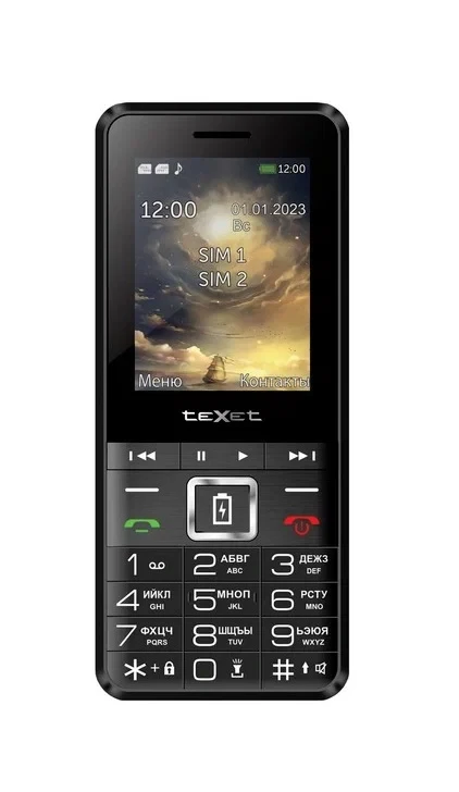 

Телефон teXet TM-D215 черный-красный (127207)