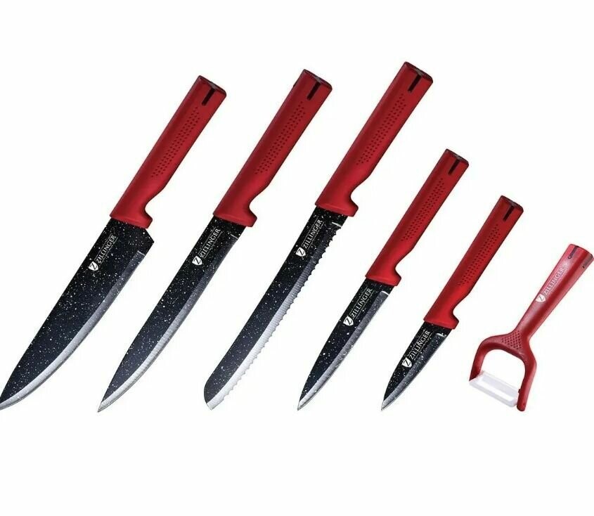 

Набор кухонных ножей Kitchen King KK-SL5 RED