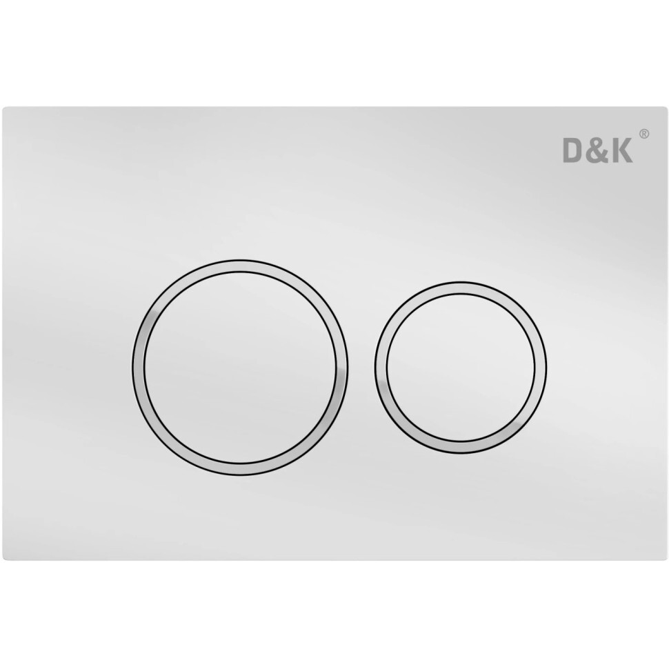 

Кнопка смыва D&K Bayern DB1529016 белый