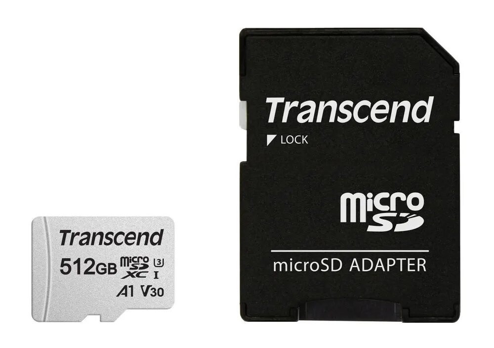 

Карта памяти Transcend microSDXC 512Gb TS512GUSD300S-A