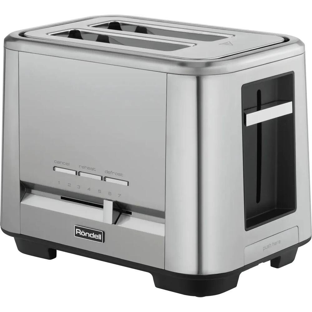 

Тостер Rondell RDE-1200 (MC) серебристый