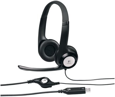 

Компьютерная гарнитура Logitech H390 черный (981-000014)