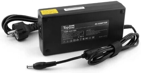 

Блок питания для ноутбуков Topon 101001 19В 9.5A 180Вт черный (top-as180)