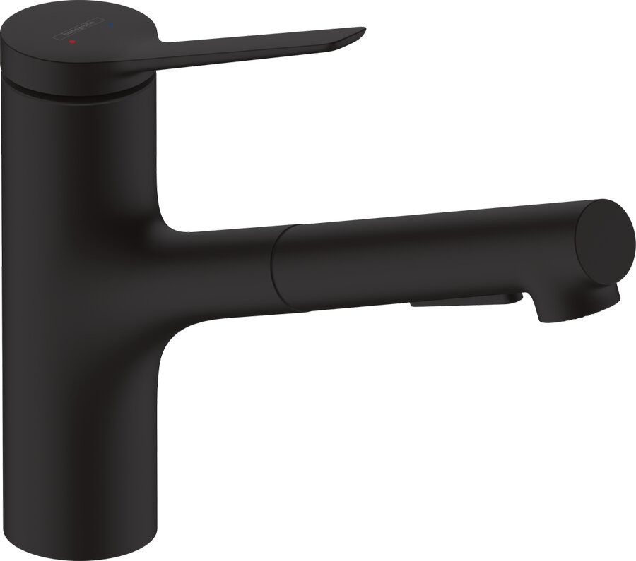 

Смеситель для кухни HansGrohe Zesis 74800670 матовый черный