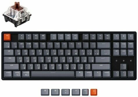 

Клавиатура Keychron K8 Pro Black (K8P-J1-RU)