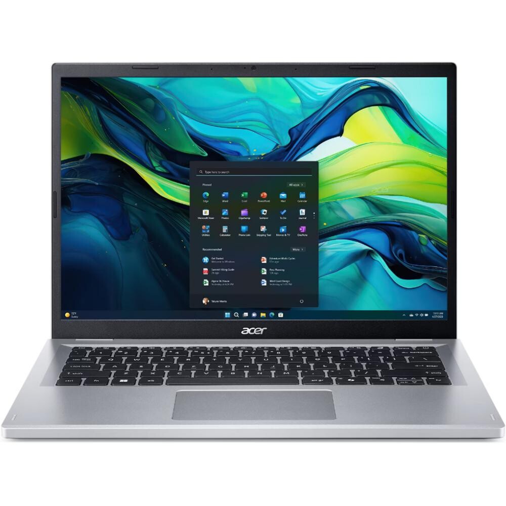 

Ноутбук Acer Aspire Go 14 AG14-21P Ryzen 3 7320U 8Gb SSD 256Gb NoOS Серебристый (NX.KXDCD.008)