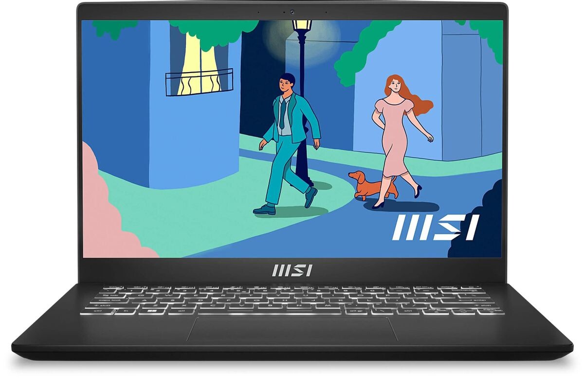 Ноутбук MSI Modern 14 C7M-238RU Win 11 black (9S7-14JK12-238)