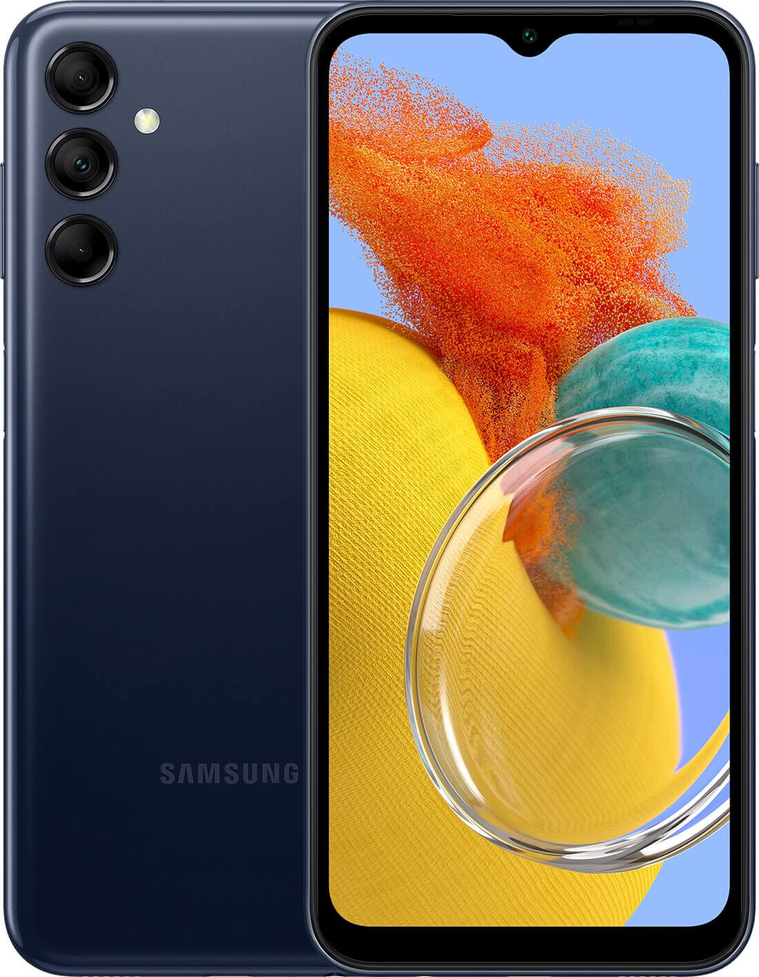 

Телефон Samsung Galaxy M14 4/128Gb темно-синий (SM-M146B)