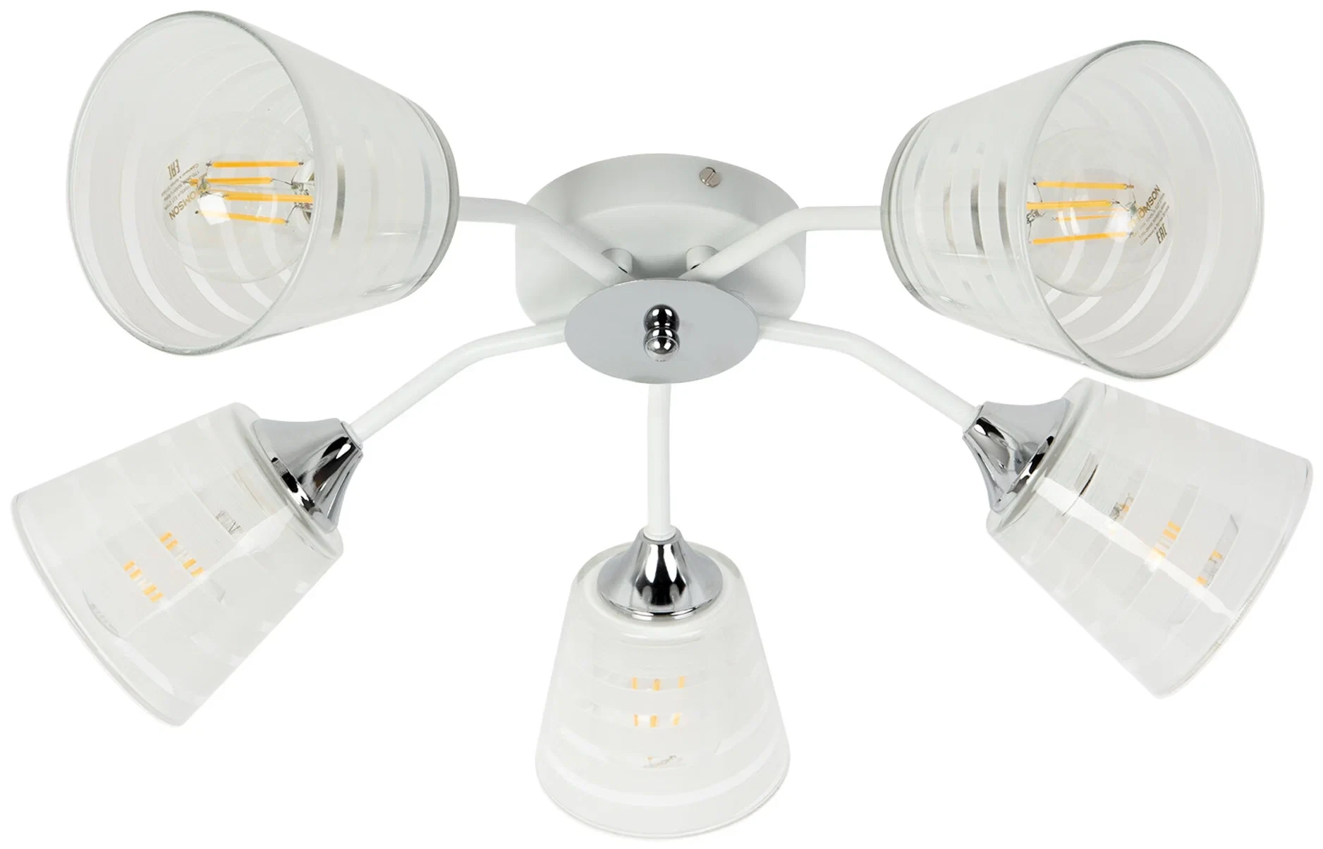 

Люстра Hiper Jina H177-5 белый