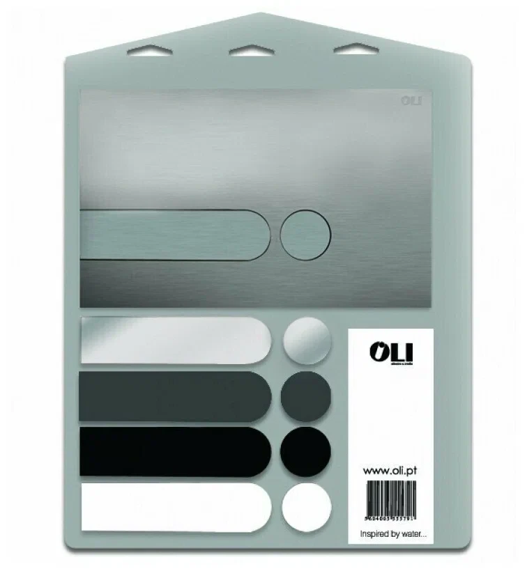

Кнопка смыва OLI I-PLATE, пластик, 4 цвета