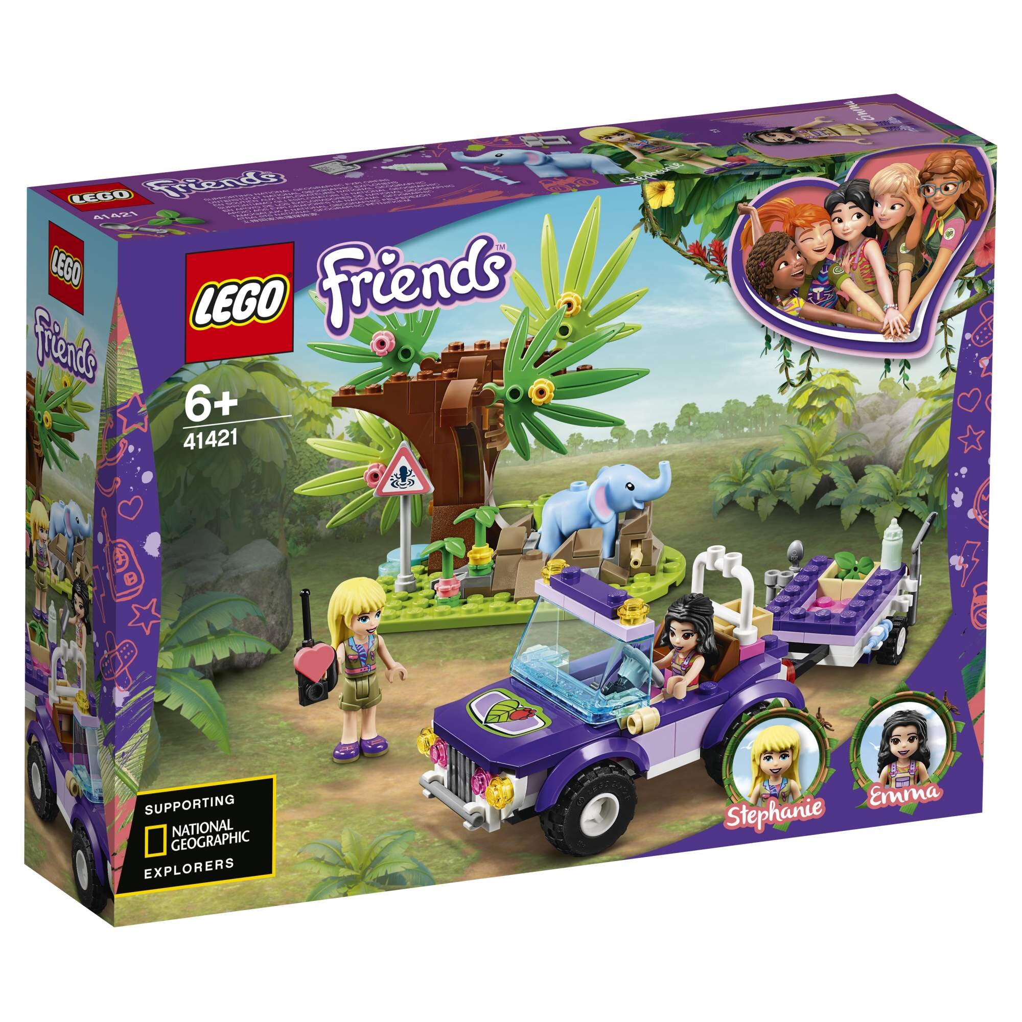 

Конструктор Lego Friends Спасение слонёнка (41421)