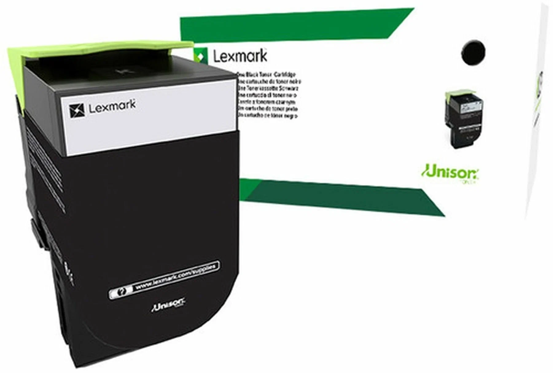 

Картридж Lexmark 80C8XK0 Чёрный