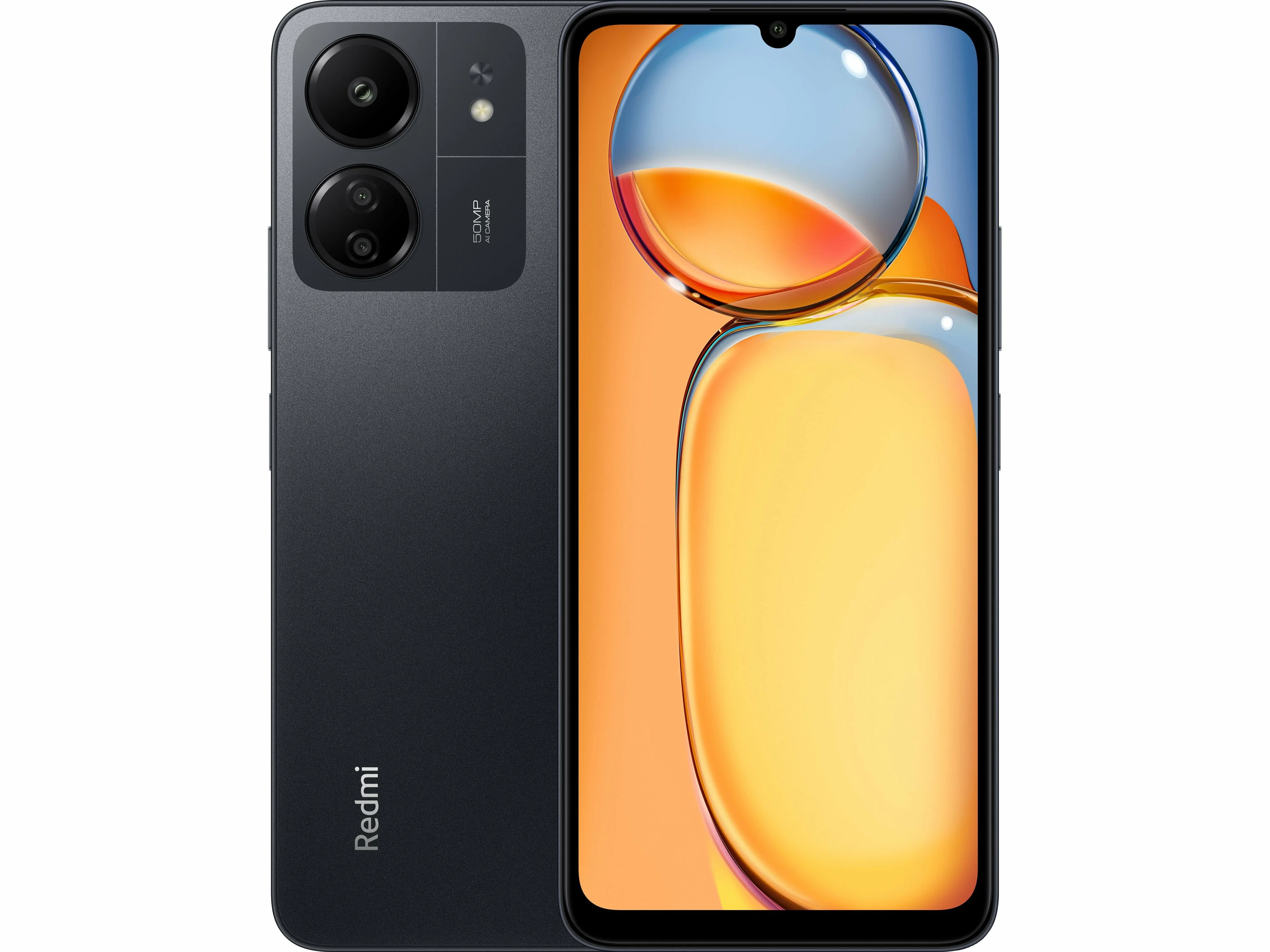 

Телефон Xiaomi Redmi 13C 4/128Gb Midnight Black (MZB0FJXRU/51130)
