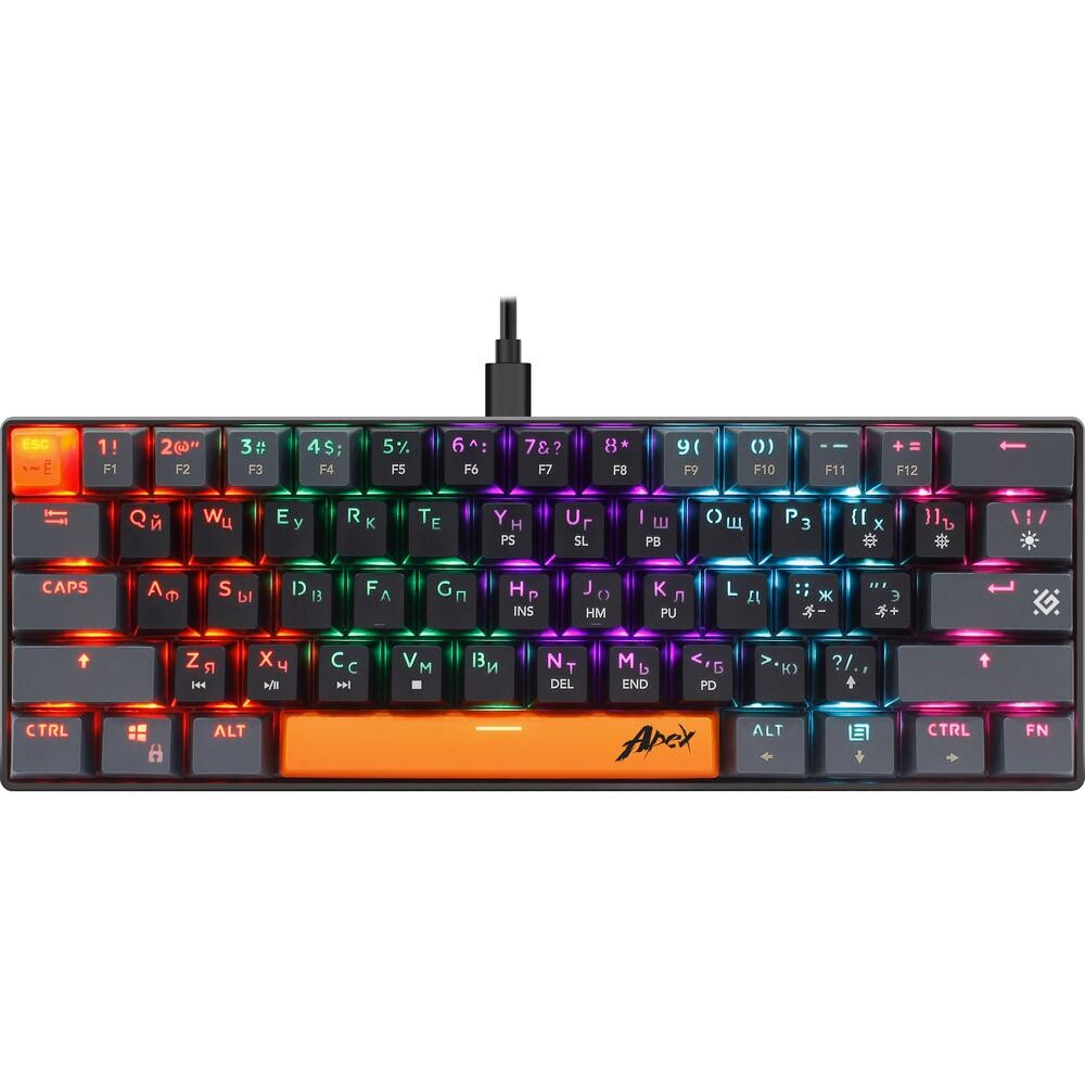 

Клавиатура Defender GK-002 APEX RU BLACK (45003)