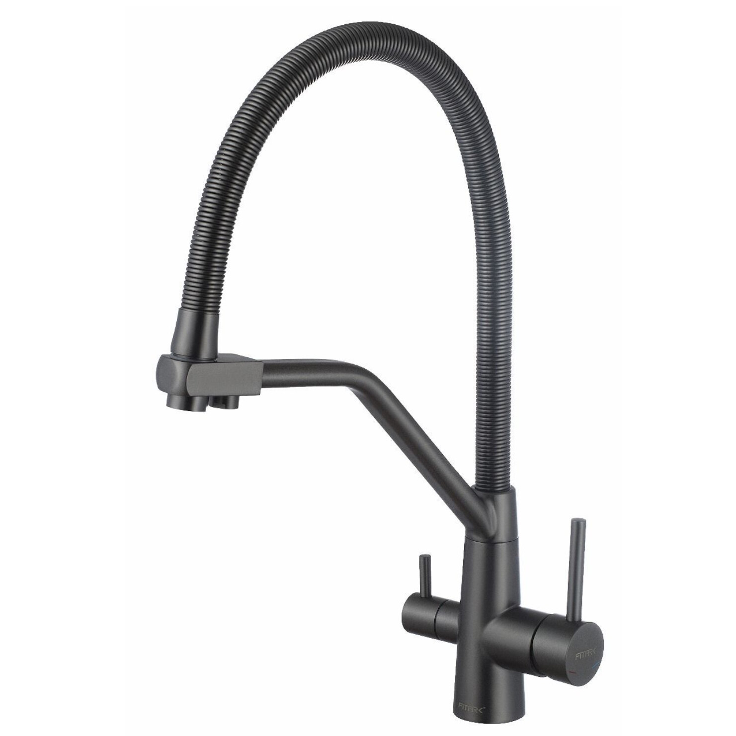 

Смеситель для кухни Fmark FS8232Q графит
