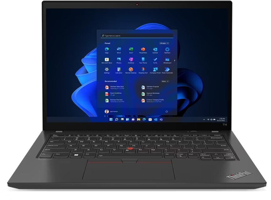 

Ноутбук Lenovo ThinkPad T14 Gen 3 i5-1235U 8Gb SSD 512Gb NoOS Черный (21AH00BCRT)