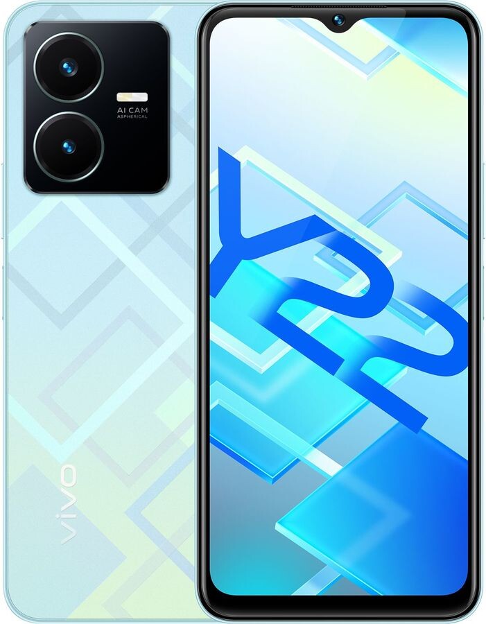 

Телефон Vivo Y22 4/64Gb зеленый