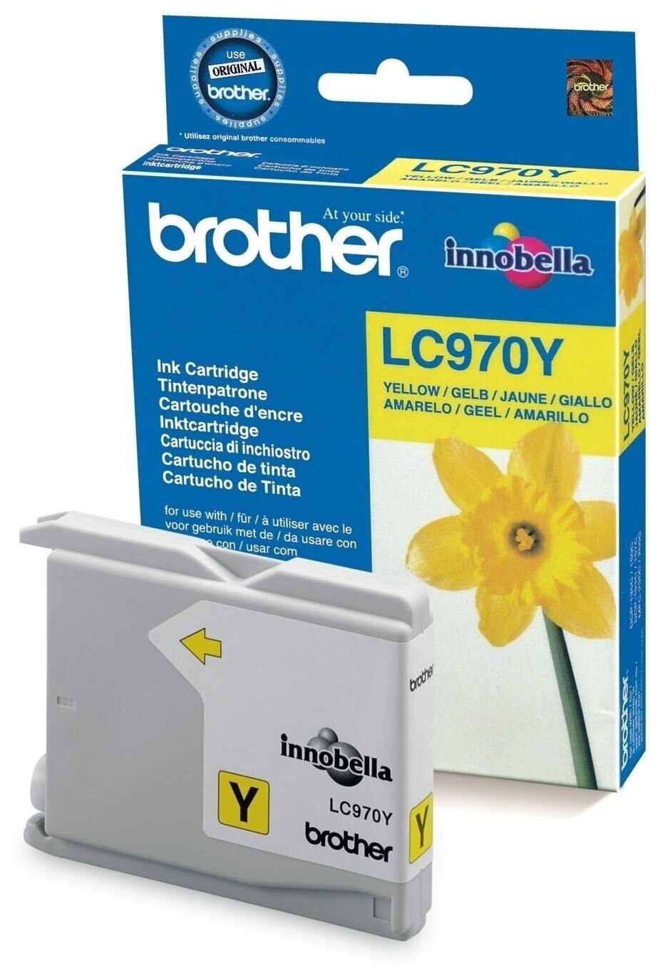 

Картридж Brother LC970Y жёлтый