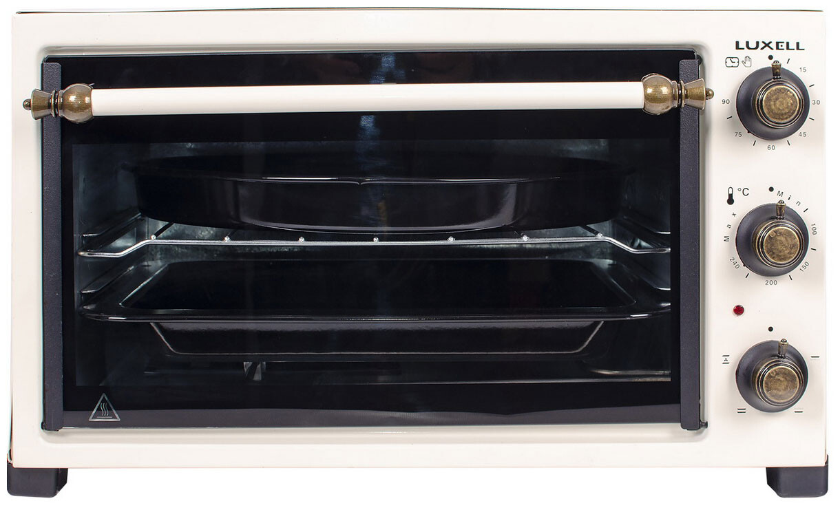 

Мини-печь LUXELL MO-36RCB бежевый, рустик