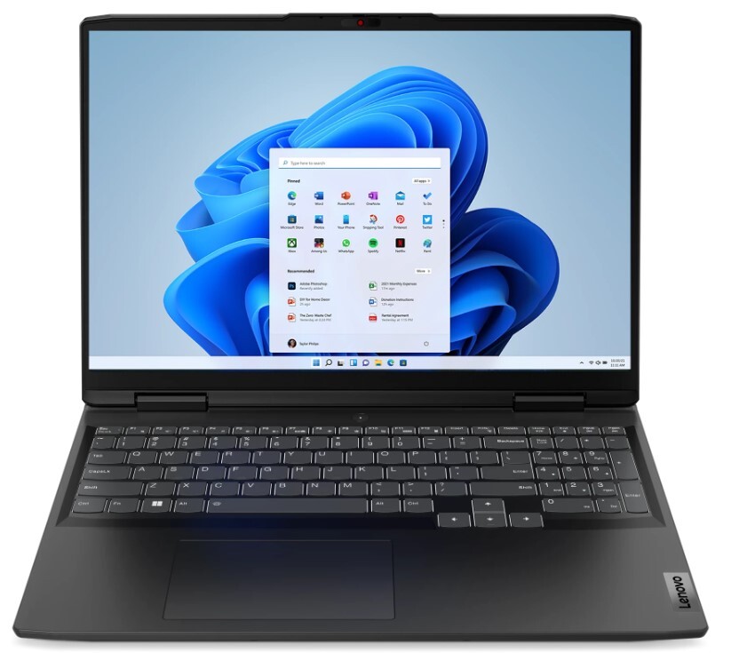 

Ноутбук Lenovo IdeaPad Gaming 3 16IAH7 Win11Home grey (82SA008SRU)