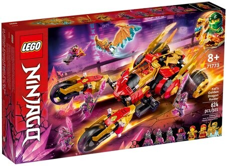

Конструктор Lego Ninjago Kais Golden Dragon Raider (71773)