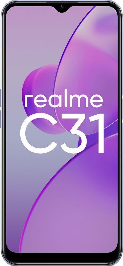 

Телефон Realme C31 3/32Gb серебристый