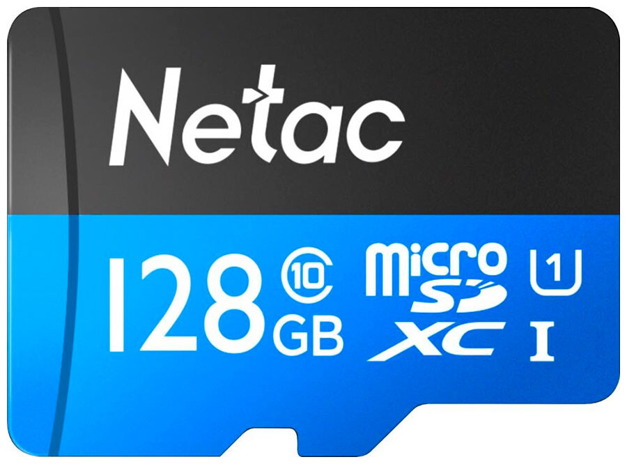 

Карта памяти Netac microSDHC P500 128Gb Class10 (NT02P500STN-128G-R) + adapter