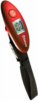 

Багажные весы Sakura SA-6074R красный