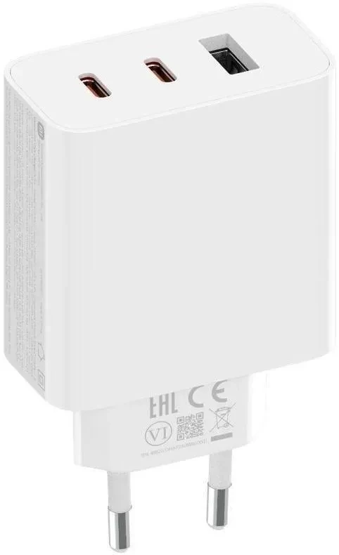 

Сетевое зарядное устройство Xiaomi 67W GaN Charger 2C1A EU (BHR7493EU)