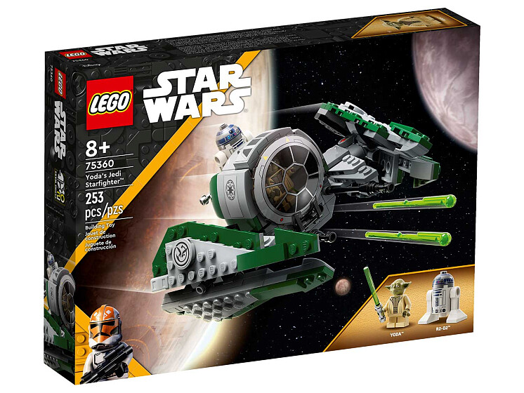 

Конструктор Lego Star Wars Звездный истребитель джедая Йоды (75360)