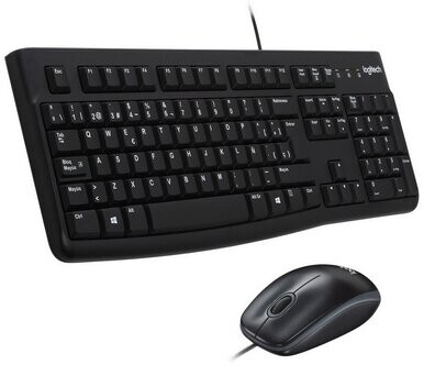 

Комплект мыши и клавиатуры Logitech MK120 черный/серый (920-002562)