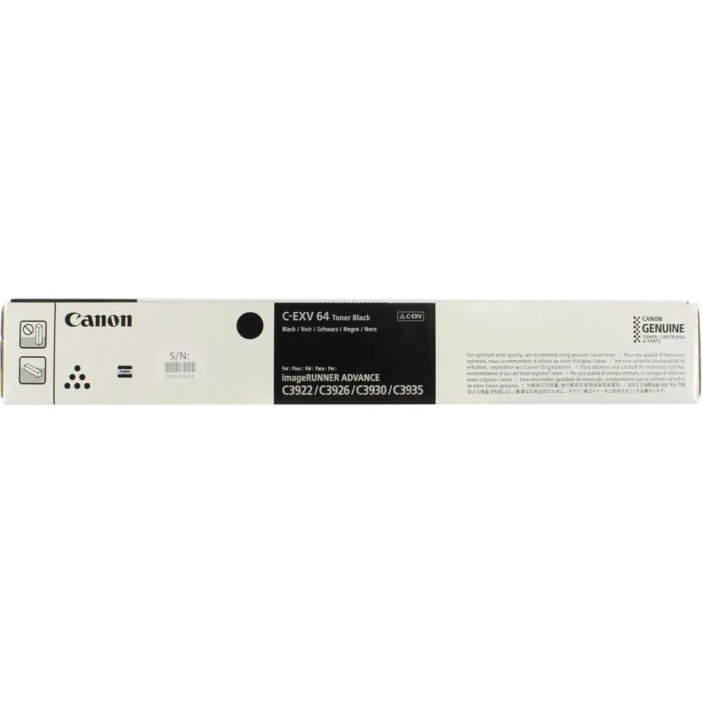 

Тонер Canon C-EXV 64 черный (5753C002)