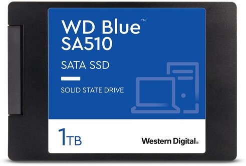 

SSD накопитель Western Digital SA510 1TB BLUE (WDS100T3B0A)