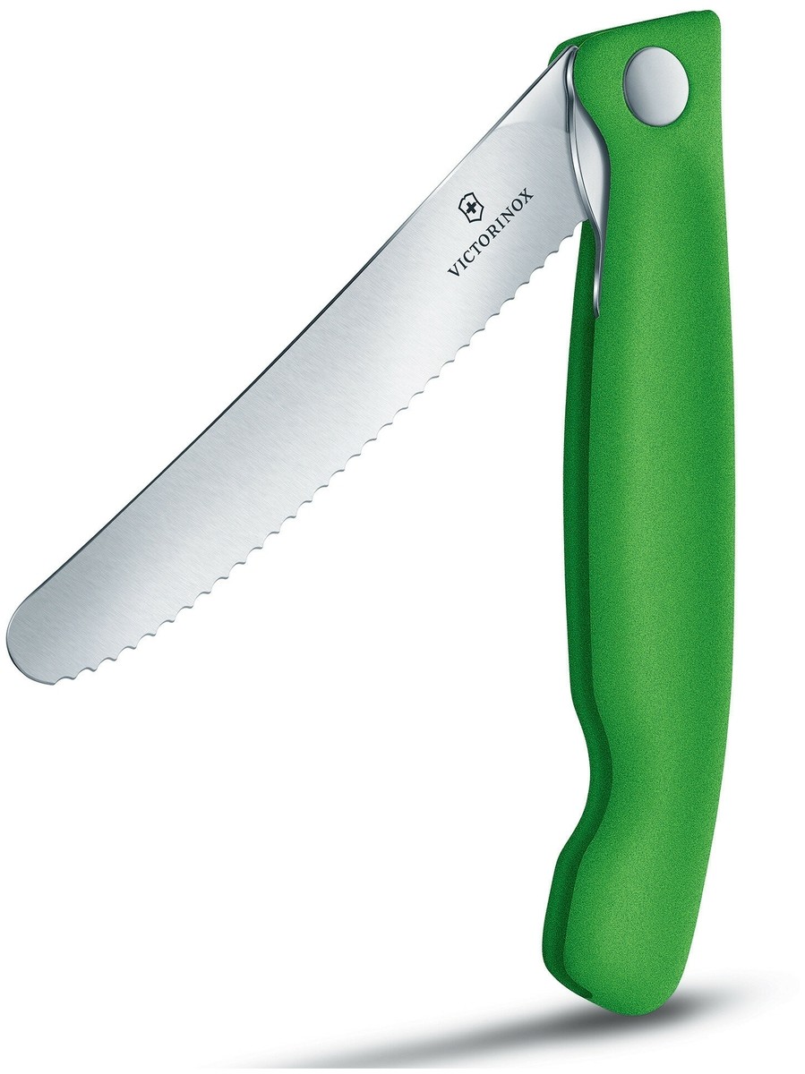 

Нож кухонный Victorinox Swiss Classic (6.7836.F4B) зеленый